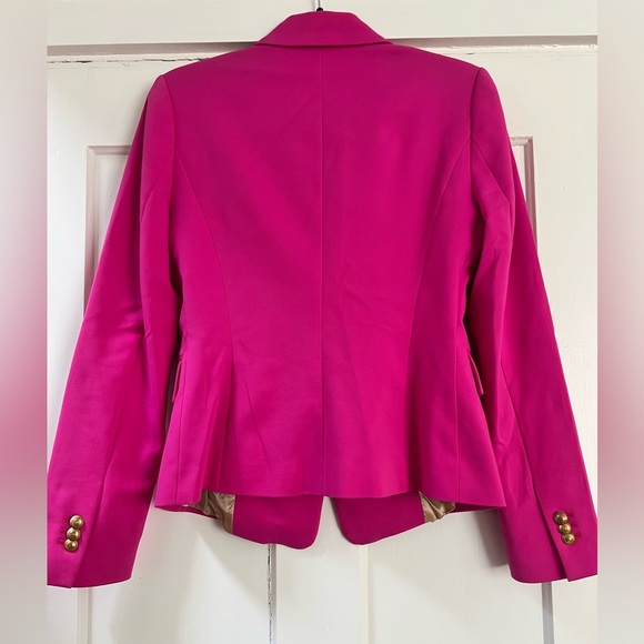 Zara Pink Double-Breasted Blazer - Picture 2 of 3